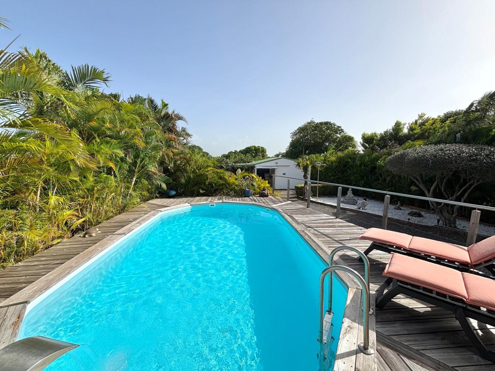 Gite Mabouya - Hamak, Piscine, Jardin Villa Anse-Bertrand Kültér fotó