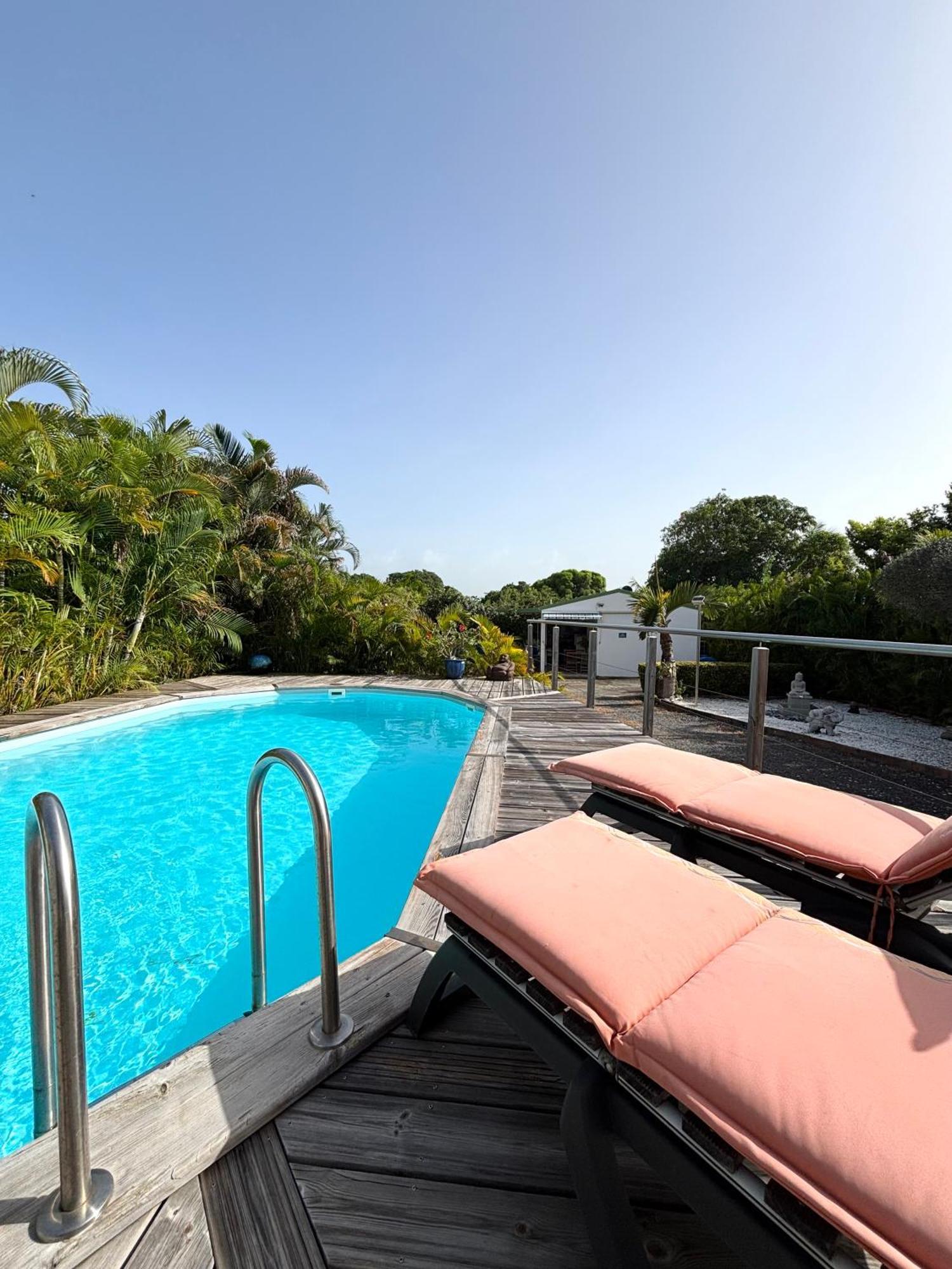 Gite Mabouya - Hamak, Piscine, Jardin Villa Anse-Bertrand Kültér fotó